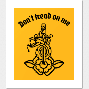 Don't Tread on me Gadsden Flag Posters and Art